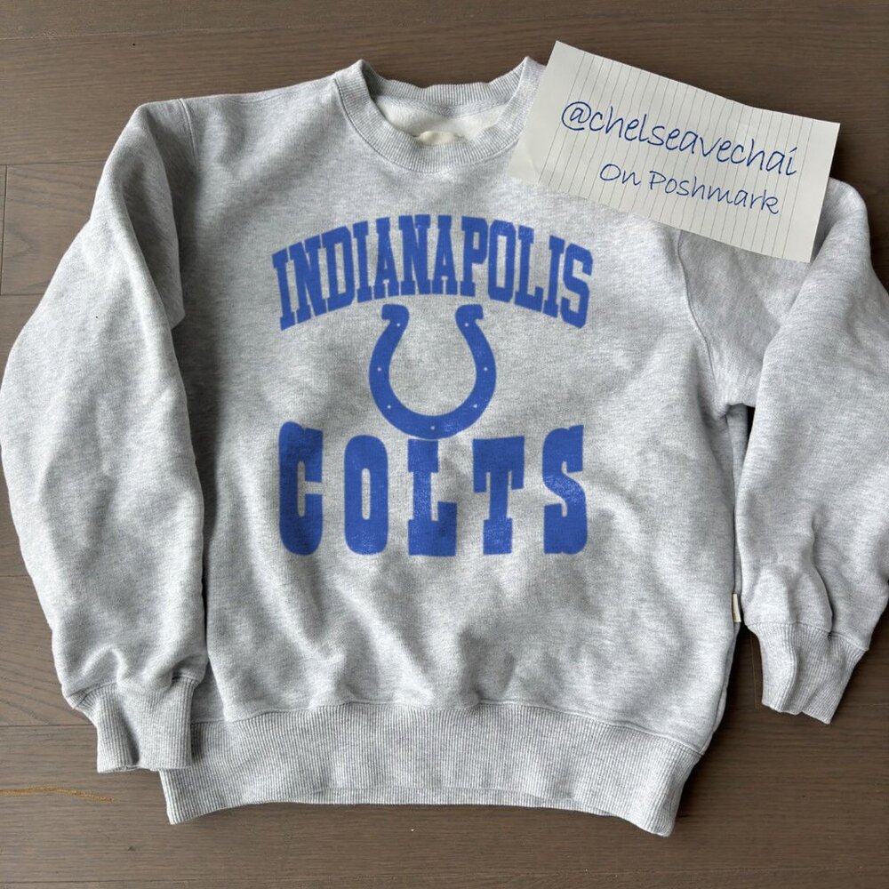Vintage Indianapolis Colts Football Sweatshirts Retro 90s NFL Colts Shirt Tee